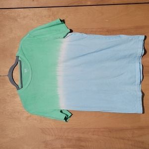 2 for $10‼️Small Gap Green and Blue Dip Dye T-shirt